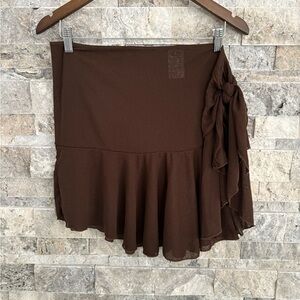 Athletic Works Asymmetrical Brown cover-up for bathing suit bundle and save